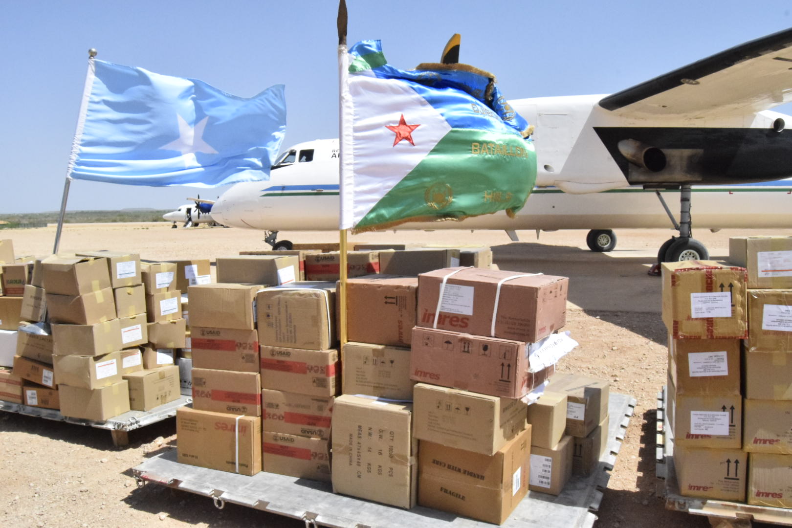 Inondations de la région de Hiiran : Djibouti envoie une aide humanitaire à Baladwayne