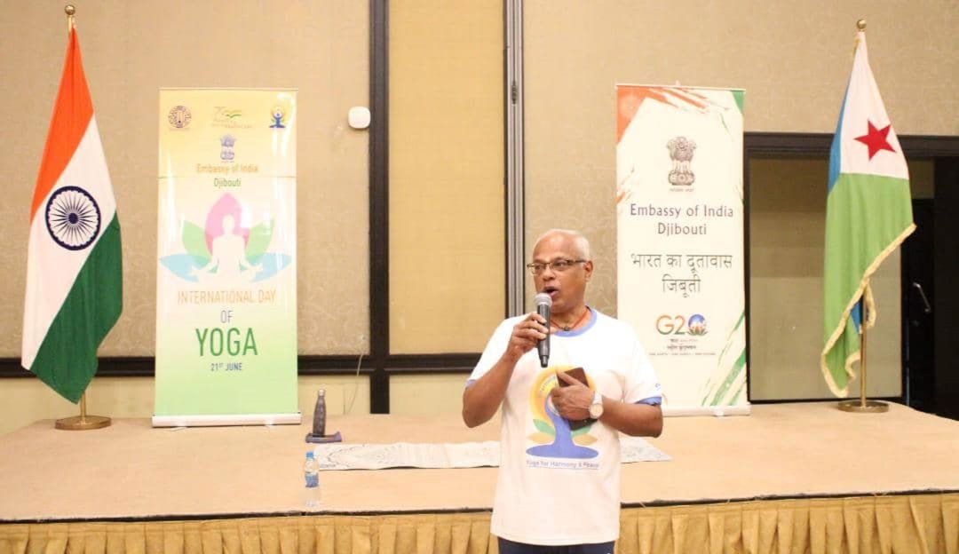 L’ambassade de l’Inde célèbre la 9ème Journée internationale du Yoga