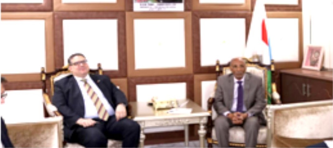 Le ministre du Travail reçoit le nouvel ambassadeur de Turquie à Djibouti