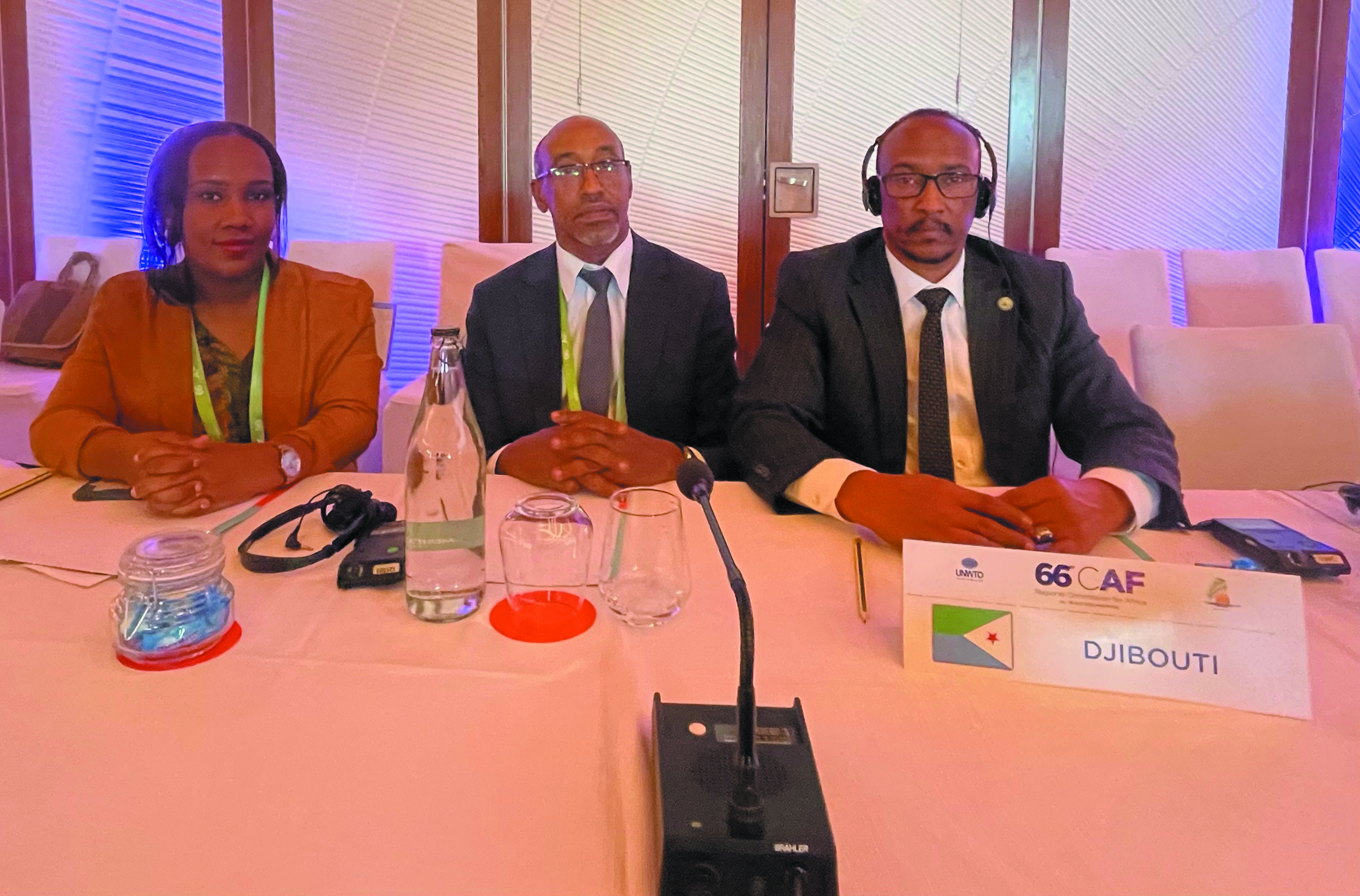 66ème réunion de la Commission Africaine de l'Organisation Mondiale du Tourisme : Le ministre Mohamed Warsama Dirieh y prend part