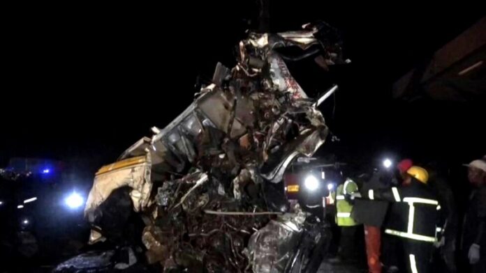 Accident tragique de la route au Kenya