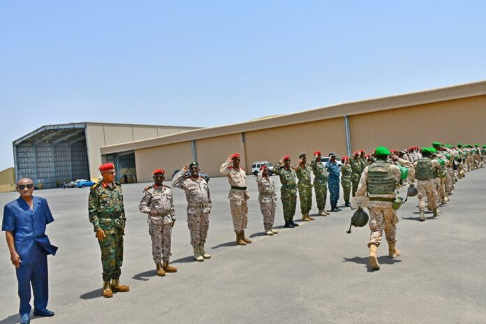 Arrivée de la 1ère vague de militaires de l’armée djiboutienne (2)
