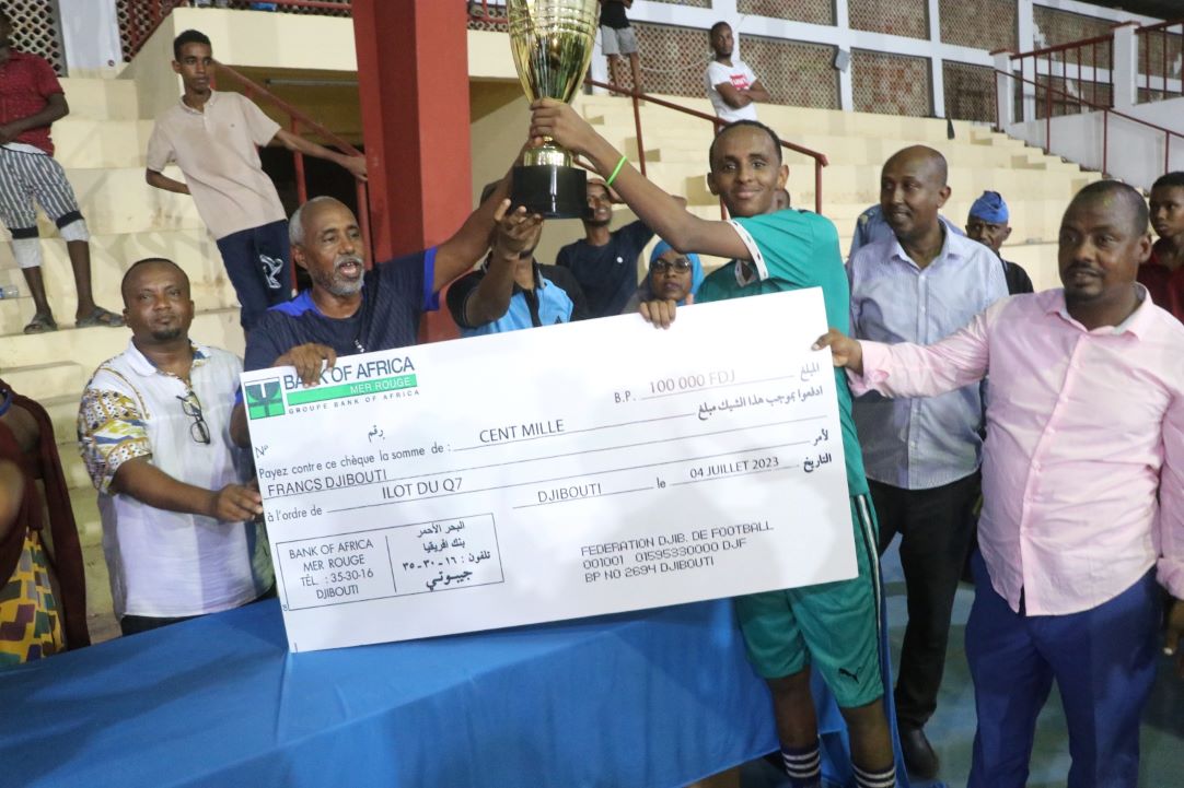 Championnat de Futsal : Ilot du quartier 7 devient champion de la saison