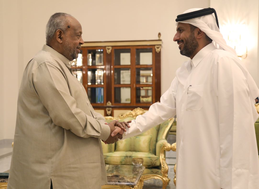 Le Chef de l’Etat reçoit le Président des Investissements Afrique-Asie du Fonds Souverain du Qatar