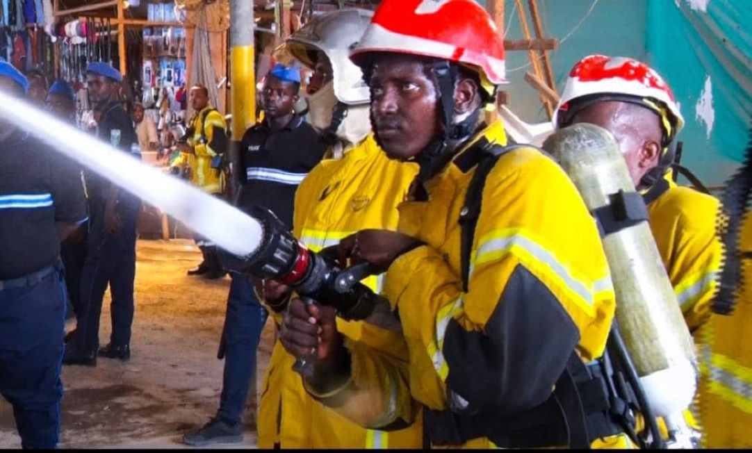 Protection civile : Les soldats du feu font un exercice de simulation au marché Ryad pour parer à toute éventualité