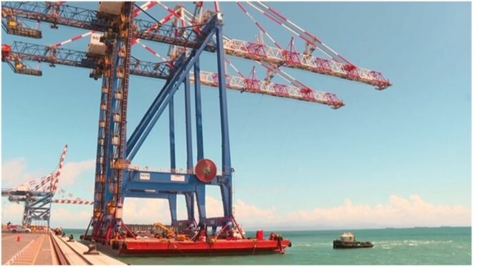 SGTD Acquisition de 4 nouveaux portiques de dernière génération pour plus d’efficacité en matière de déchargement et de chargement des conteneurs