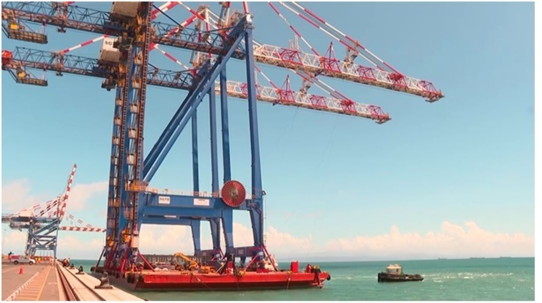 SGTD : Acquisition de 4 nouveaux portiques de dernière génération pour plus d’efficacité en matière de déchargement et de chargement des conteneurs