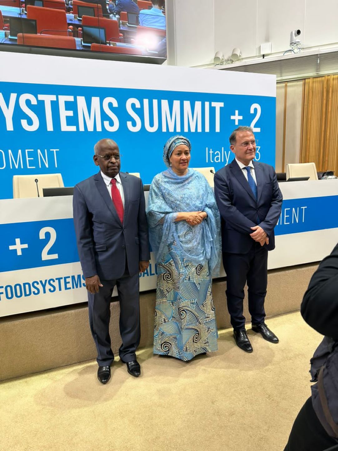 Séance plénière à Rome consacrée aux technologies aérospatiales appliquées à l’agriculture : Le Premier Ministre Abdoulkader Kamil Mohamed prononce un vibrant discours