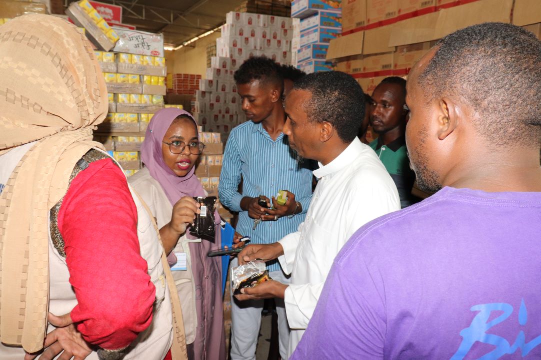 Campagne de surveillance du marché pour promouvoir la qualité des produits alimentaires à Djibouti