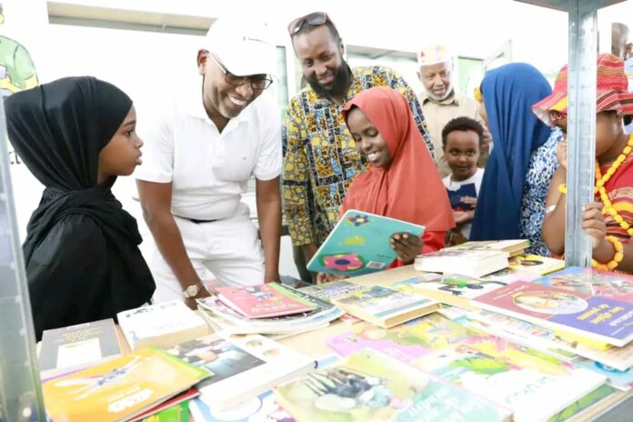 Inauguration d’une bibliothèque à Cheikh Moussa, dans la commune de