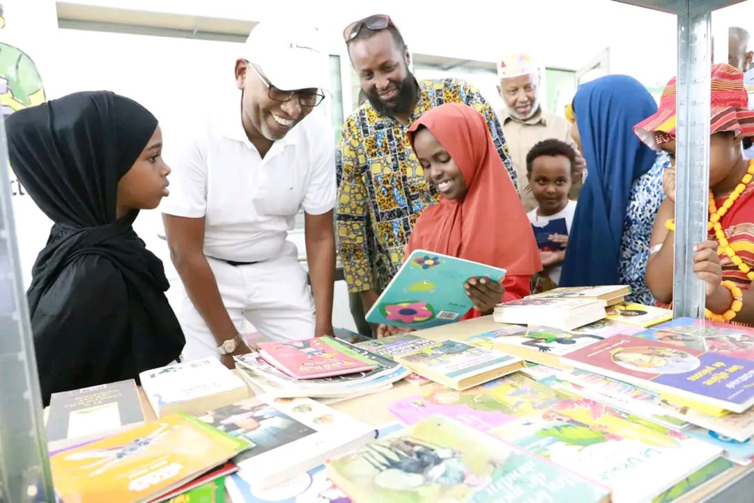 Inauguration d’une bibliothèque à Cheikh Moussa, dans la commune de Balbala