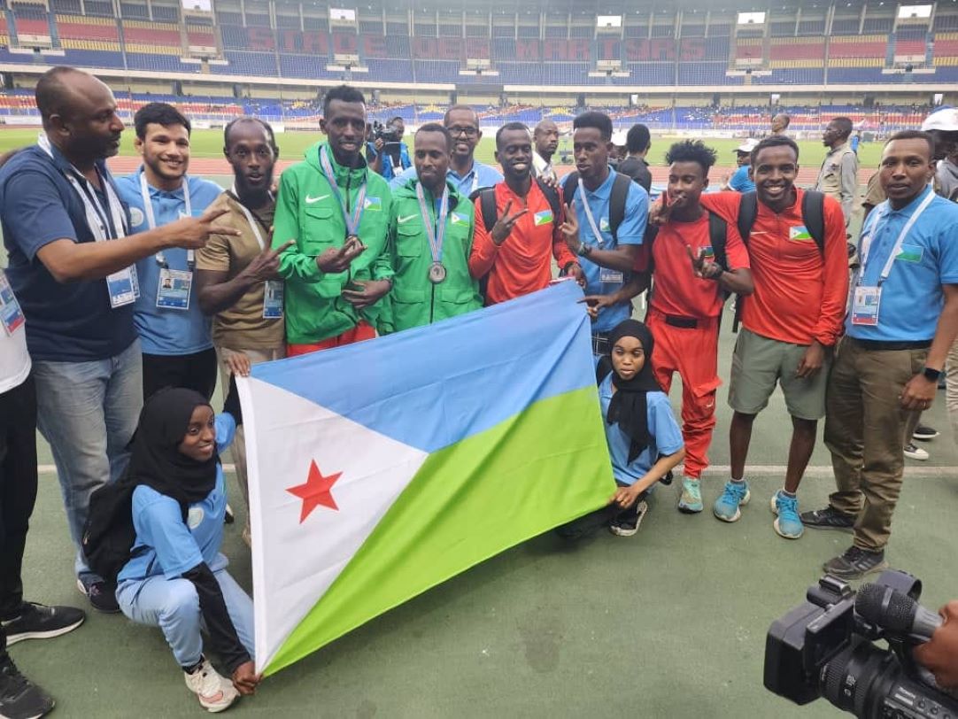 Jeux de la Francophonie : 10 000 mètres : Djibouti remporte l’or et l’argent
