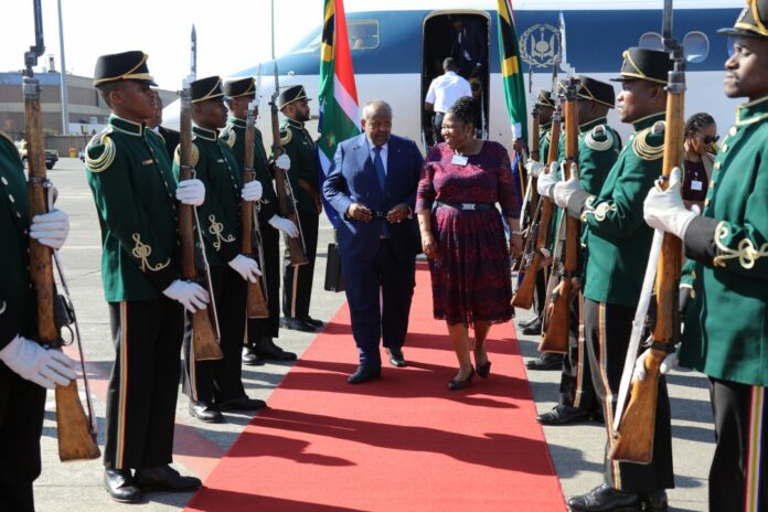 Le Président Guelleh à Johannesburg pour prendre part aux travaux du