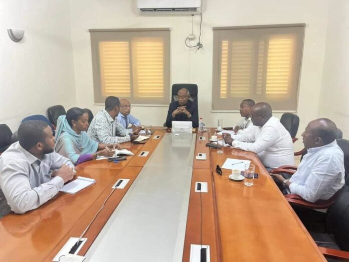 MDCD Réunion de travail sur la gestion des déchets dans la ville de Djibouti