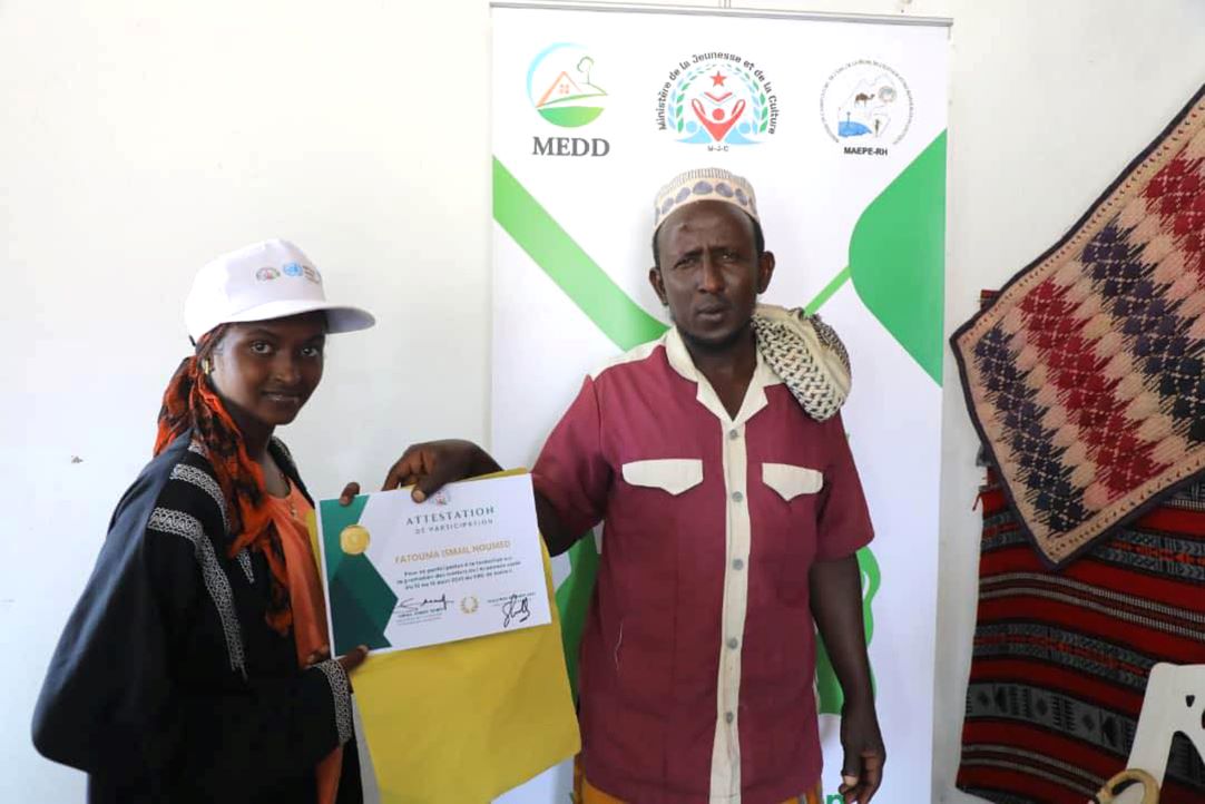 MJC : Clôture de la formation sur l'économie verte à Guirrori