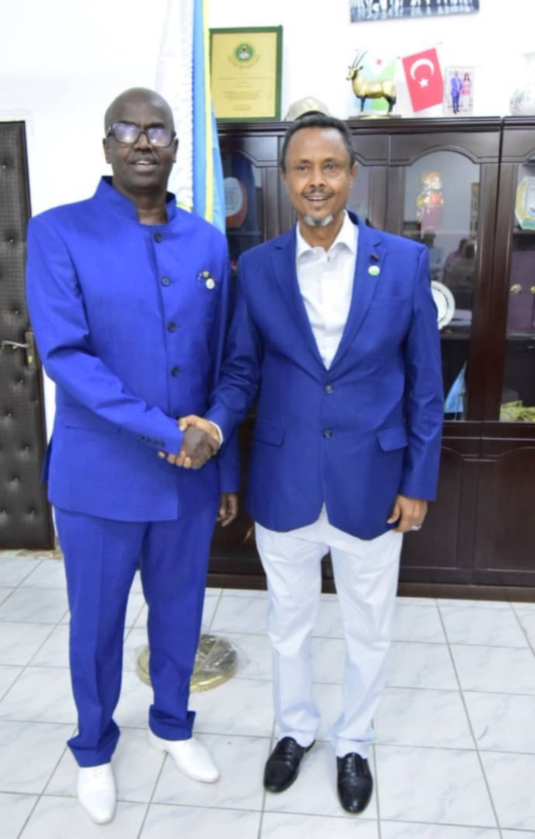 Prise de contact du Préfet de la Ville à la Mairie de Djibouti