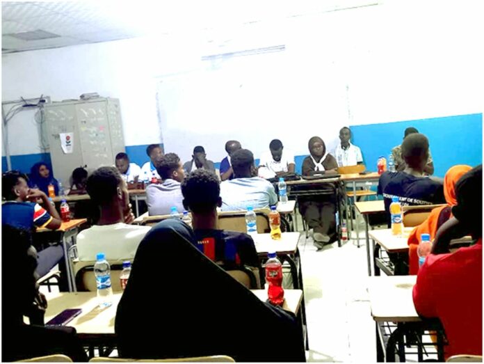Séance d'orientation enrichissante offerte par l’Association des jeunes progressistes de Mouloud aux nouveaux bacheliers (1)