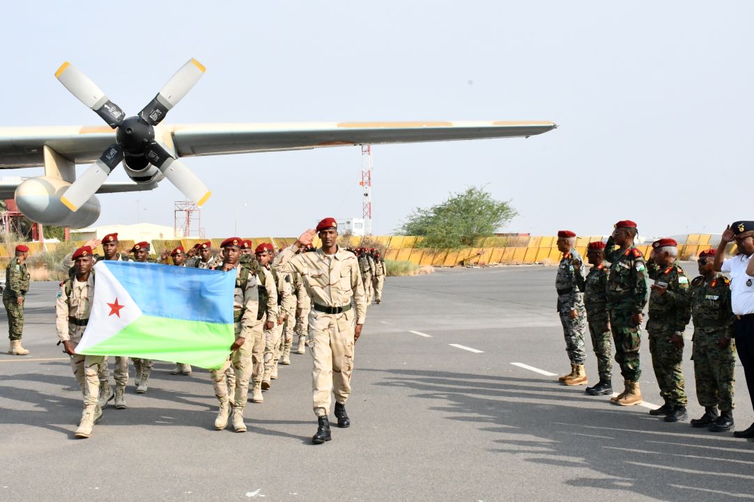 FAD : accueil de la deuxième et dernière rotation de la compagnie commando parachutiste