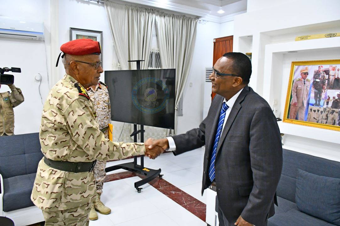 Le CEMGA reçoit en visite de courtoisie le général de division Hailu Gonfa Eddosa