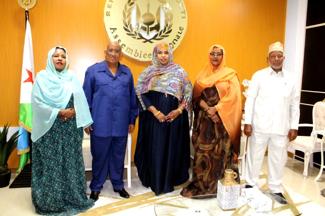 Le président de l’Assemblée nationale reçoit une délégation parlementaire de la république fédérale de Somalie