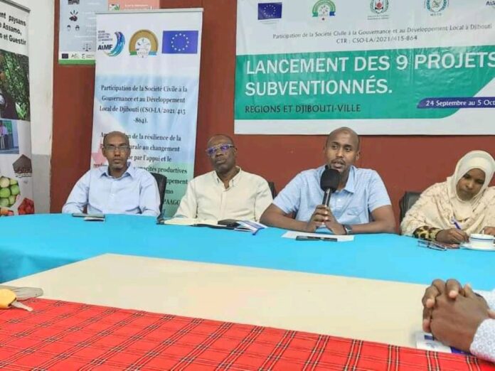 Ali-Sabieh Lancement de deux projets visant la participation de la société (2)