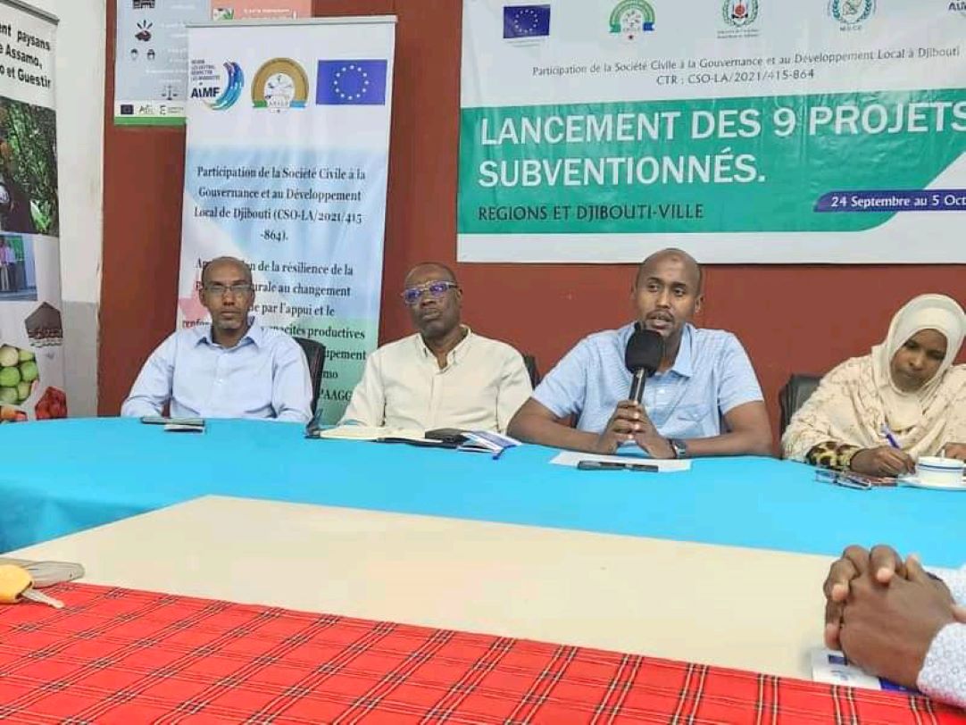 Ali-Sabieh : Lancement de deux projets visant la participation de la société civile à la gouvernance et au développement local