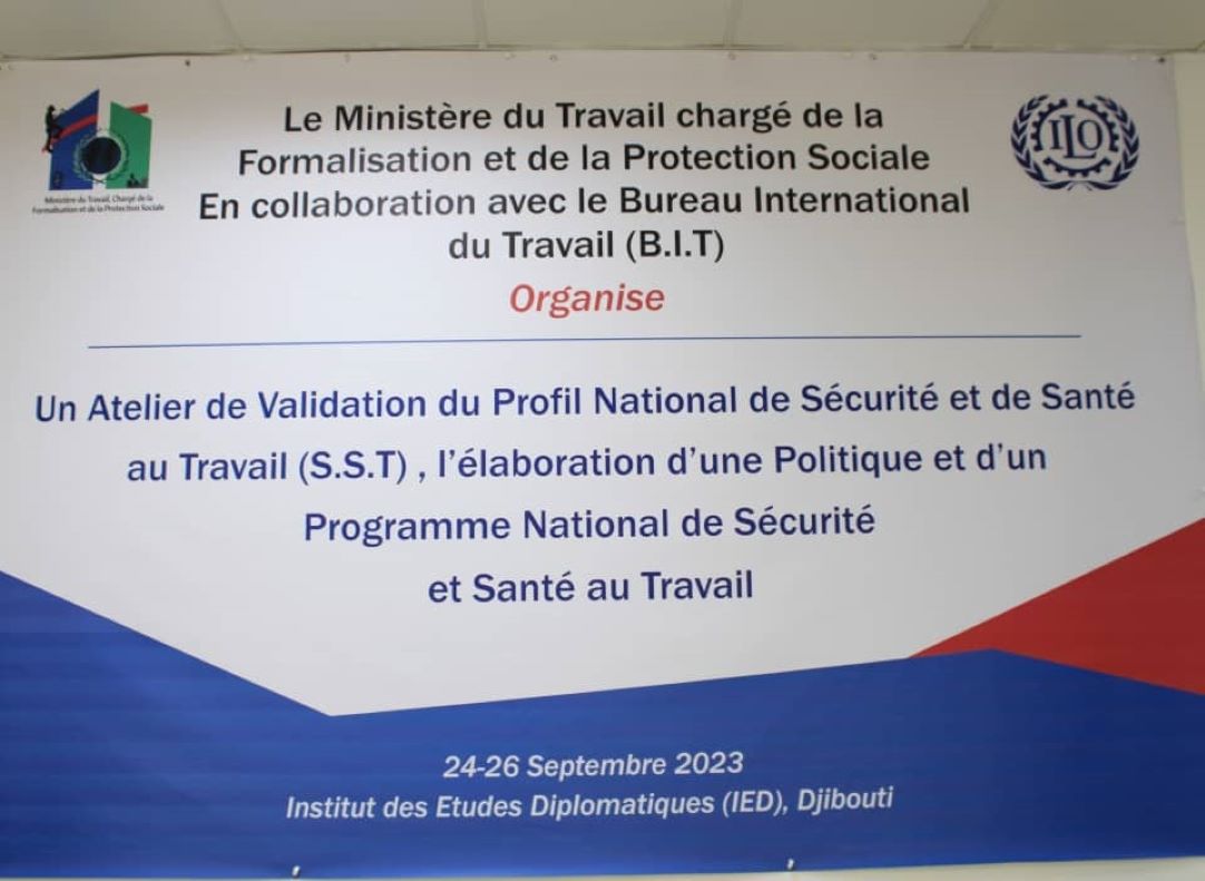 Clôture de l’atelier sur la validation du profil national sur la sécurité et la santé au travail
