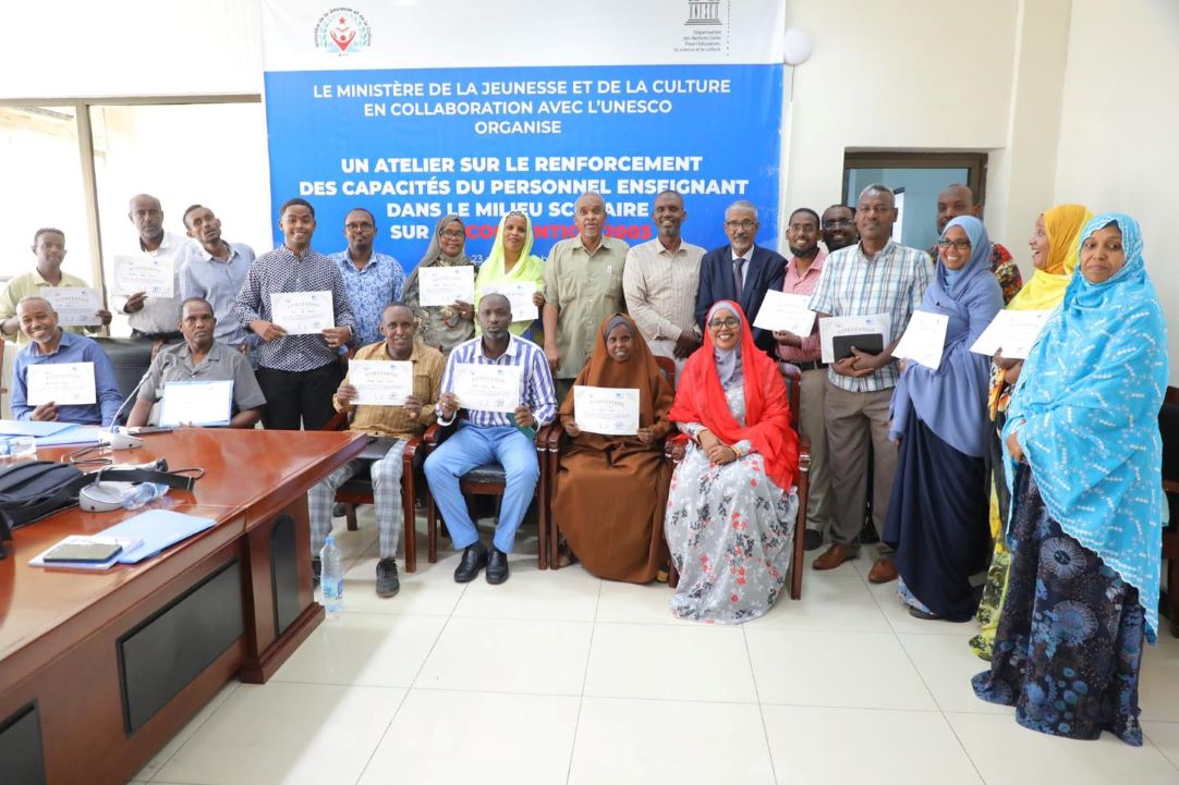 Convention 2003 de l’UNESCO : clôture de l'atelier sur le renforcement des capacités du personnel enseignant