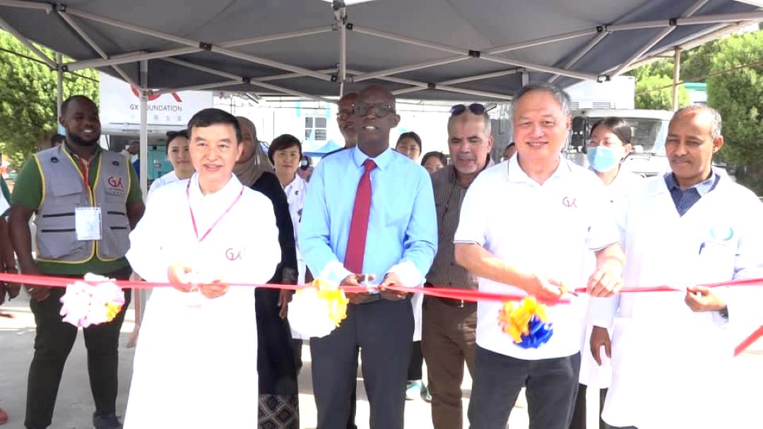 Lancement de la 2ème caravane ophtalmologique de la cataracte à Djibouti