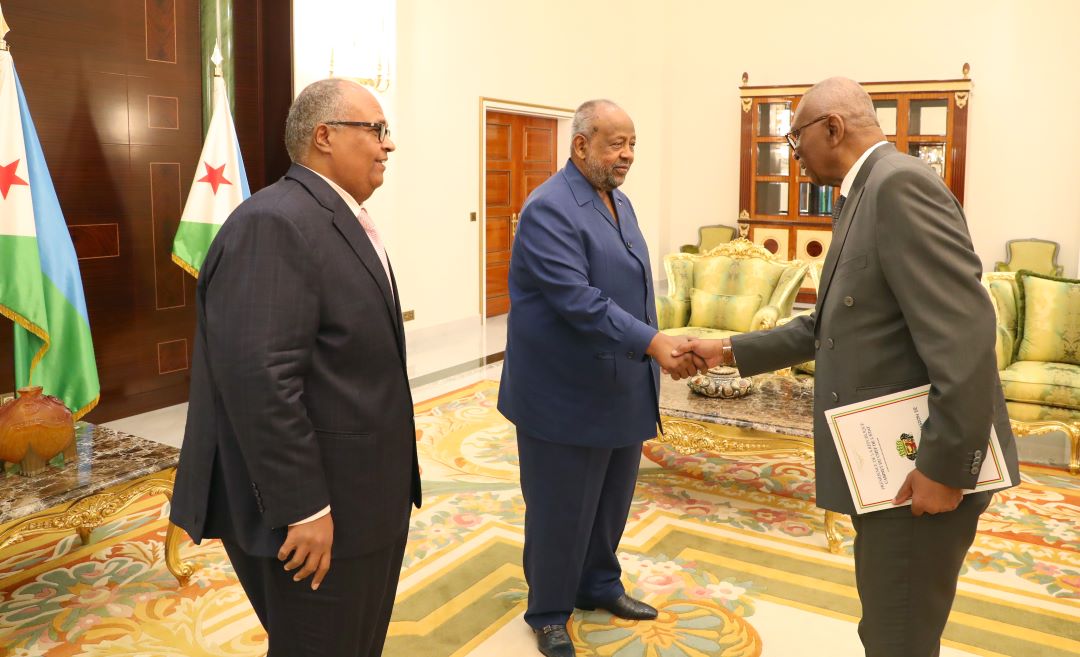 Le Président Guelleh reçoit les principaux responsables du Forum des Inspections Générales d’Etat d’Afrique et Institutions assimilées