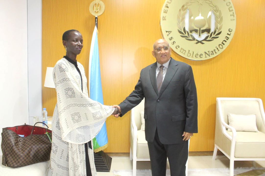 Le président de l’Assemblée Nationale reçoit la nouvelle représentante de la Banque mondiale à Djibouti