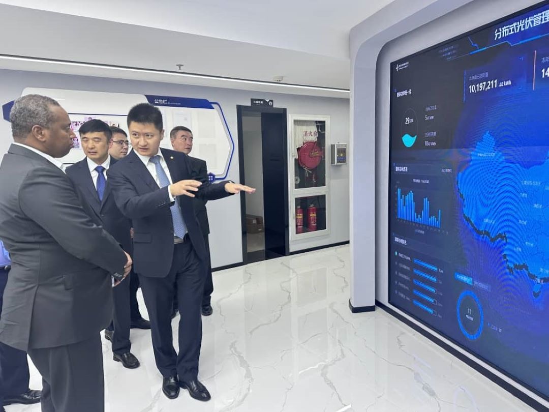 Mission en Chine du ministre Yonis Ali Guedi : Visite de plusieurs sites importants dans les domaines de la production électrique et la transformation du sel