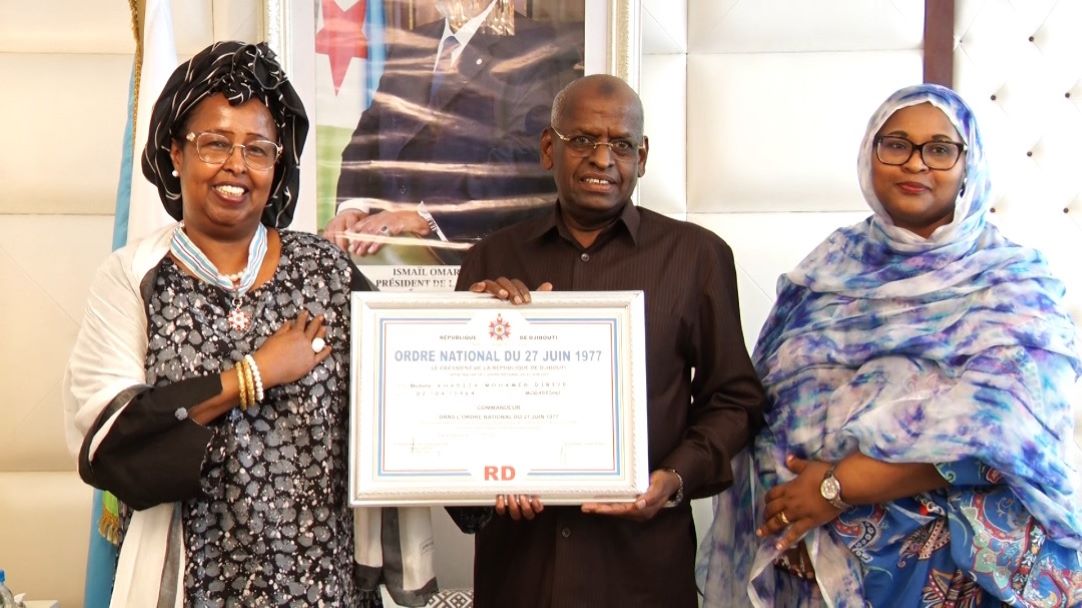 Primature : la ministre somalienne Khadija Mohamed Diriye élevée au rang de Commandeur dans l’Ordre National du 27 juin