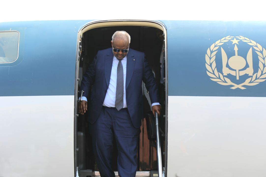 Le Président Guelleh regagne le pays à l’issue de sa participation à l’Expo 2023 Doha