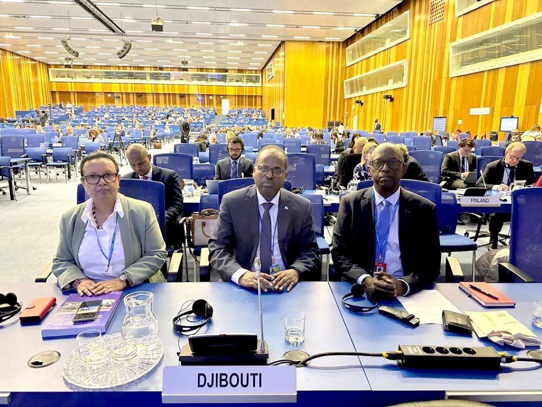 Une forte délégation de la république de Djibouti participe à la 67ème Conférence Générale de l’AIEA
