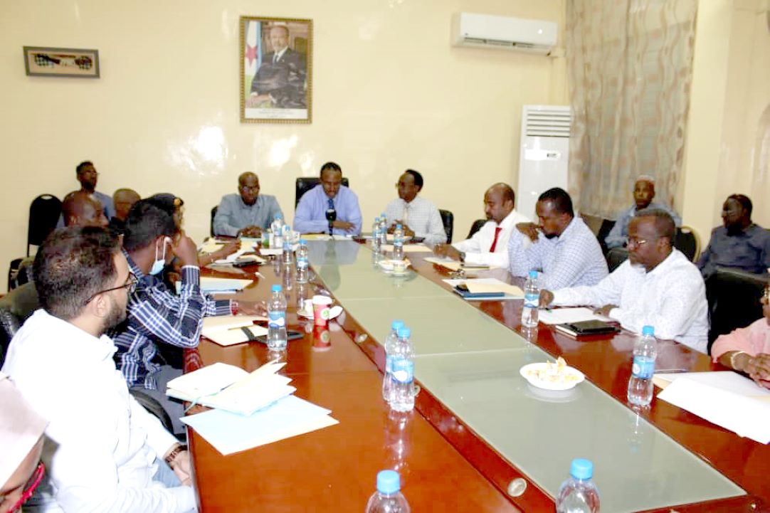 Une réunion préparatoire sur d’éventuelles pluies abondantes en République de Djibouti