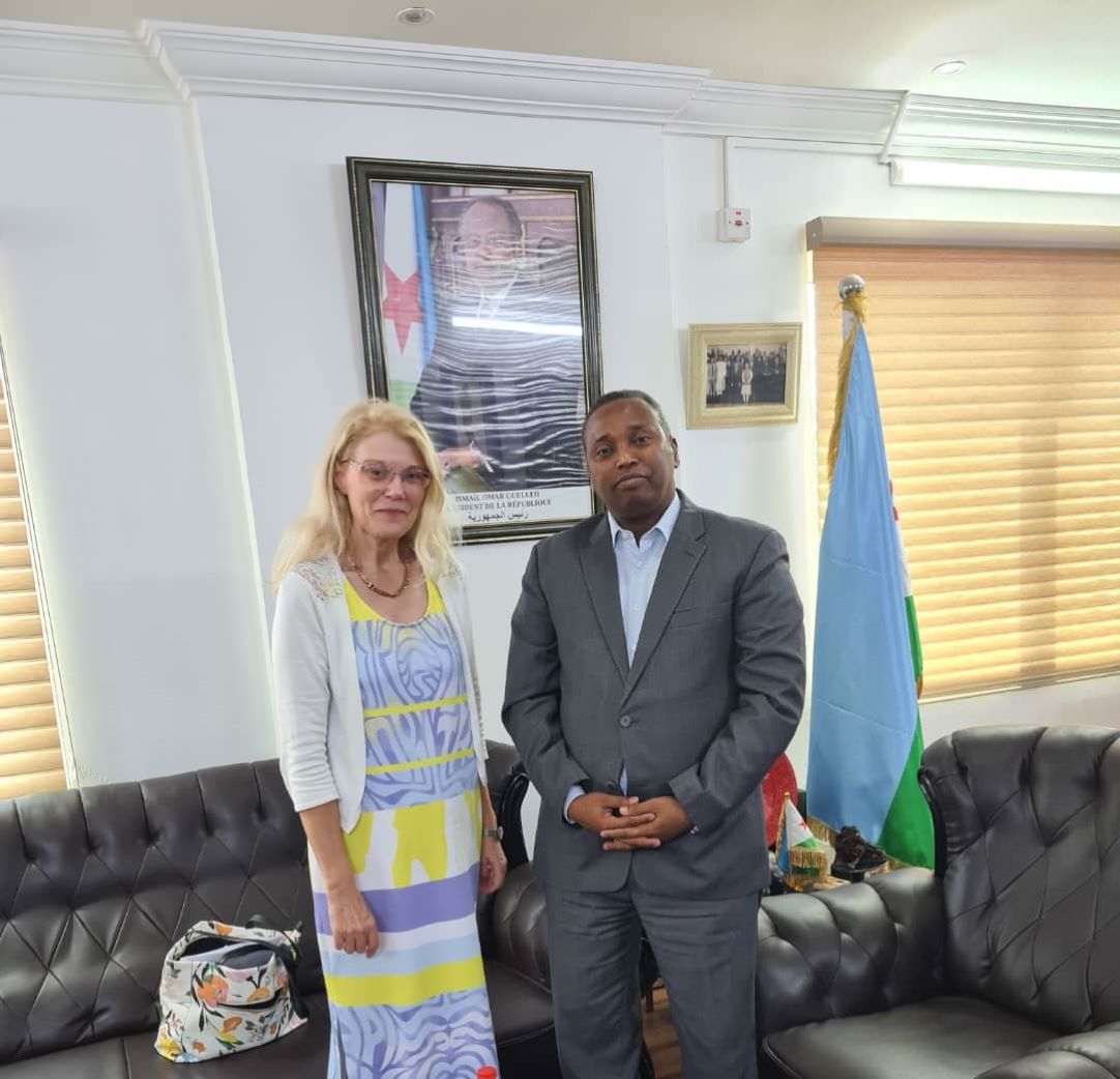 Le ministre Yonis Ali Guedi reçoit l’ambassadrice d’Allemagne à Djibouti