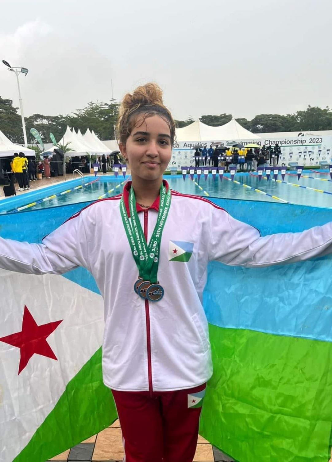 3 médailles pour Djibouti aux 8e Jeux Aquatiques Africains