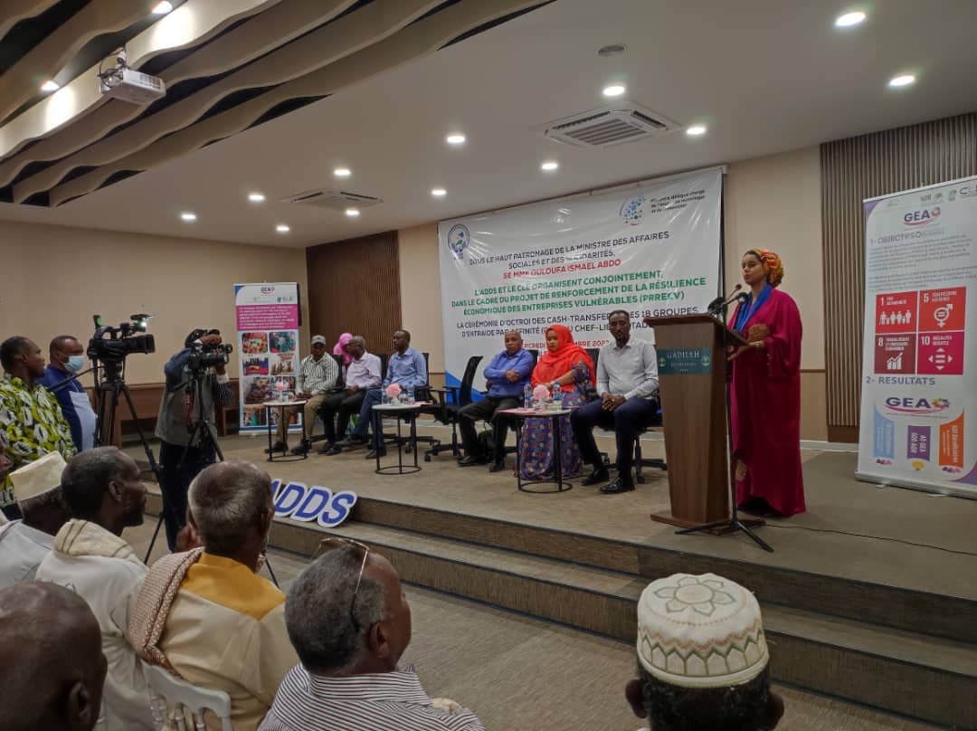 ADDS/CLE : Remise de fonds pour renforcer les 18 GEA de la ville de Tadjourah