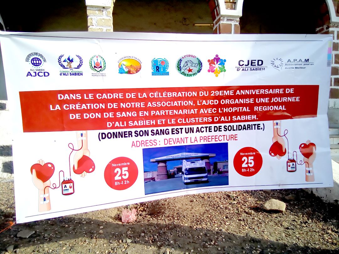 REPORTAGE ; Ali-Sabieh : Les Assajogs font don de leur sang