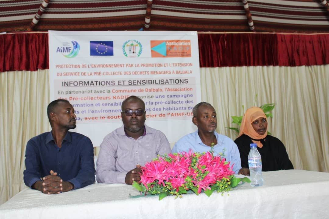 Association des pré-collecteurs des déchets ‘‘NADIF’’ : Vers la mise en place d’un cadre environnemental sain à Balbala