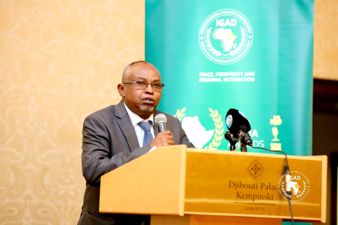 Cérémonie de remise de la première édition des Prix annuels de l'IGAD pour les médias