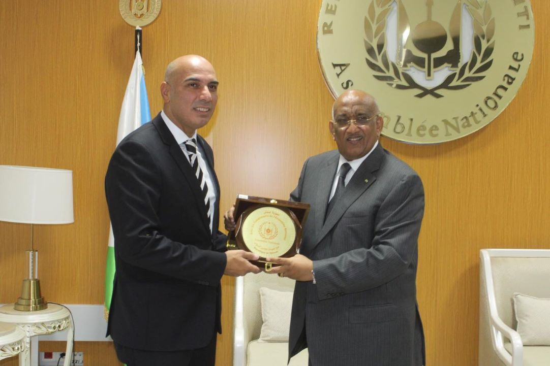 Entrevue entre le président de l’Assemblée nationale et le nouvel ambassadeur d'Egypte à Djibouti