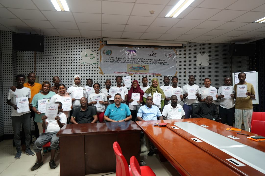 Clôture de la formation niveau 1 pour les entraîneurs de la FDTT