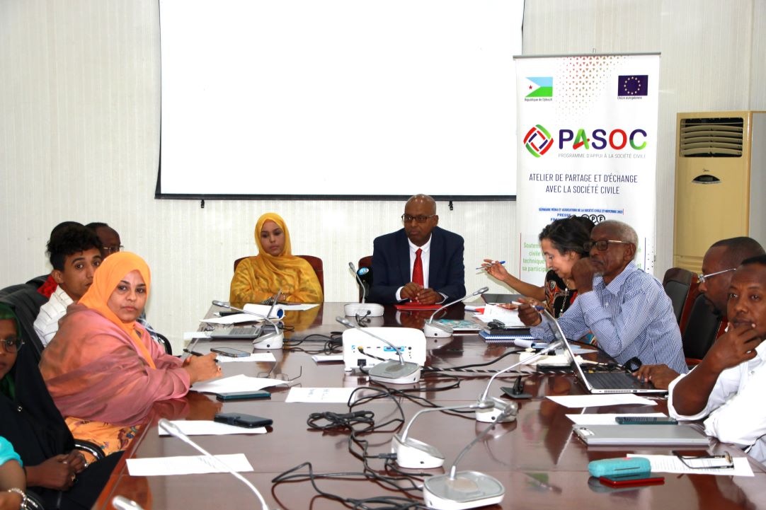 L’UPF Djibouti organise un atelier de concertation entre les médias et la société civile
