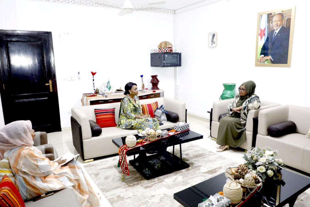 La ministre Hibo Moumin Assoweh reçoit la représentante permanente de l’OIF auprès de l’Union Africaine