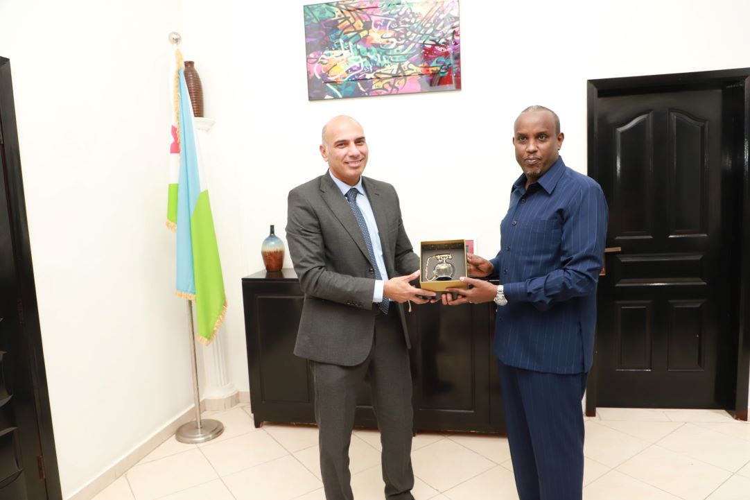 Le ministre de la Communication reçoit le nouvel ambassadeur de d’Égypte à Djibouti