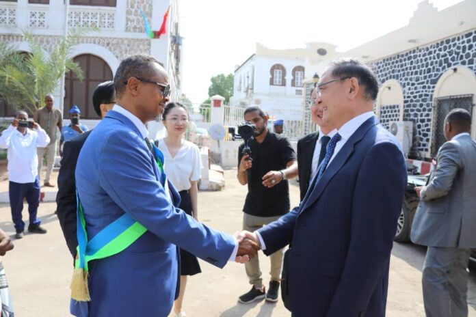 Le vice-président de l'Assemblée municipale de la ville de Ningbo en visite de travail à Djibouti (2)