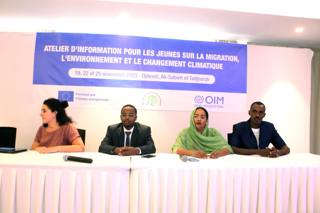 Sensibilisation des jeunes sur la mobilité humaine liée au changement climatique