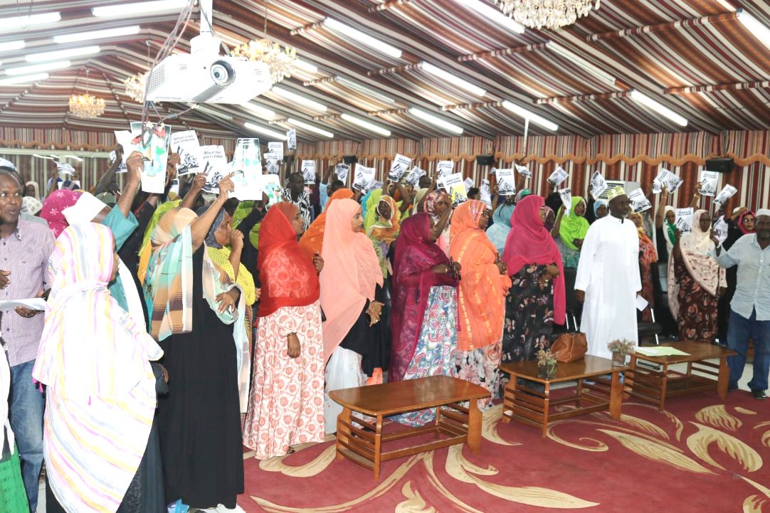 Sensibilisation dans les communes de Balbala et Boulaos pour une levée de fonds en faveur de nos frères et sœurs palestiniens